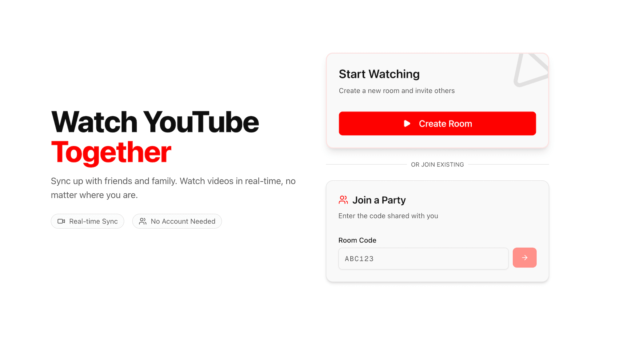 YTogether - screenshot 2