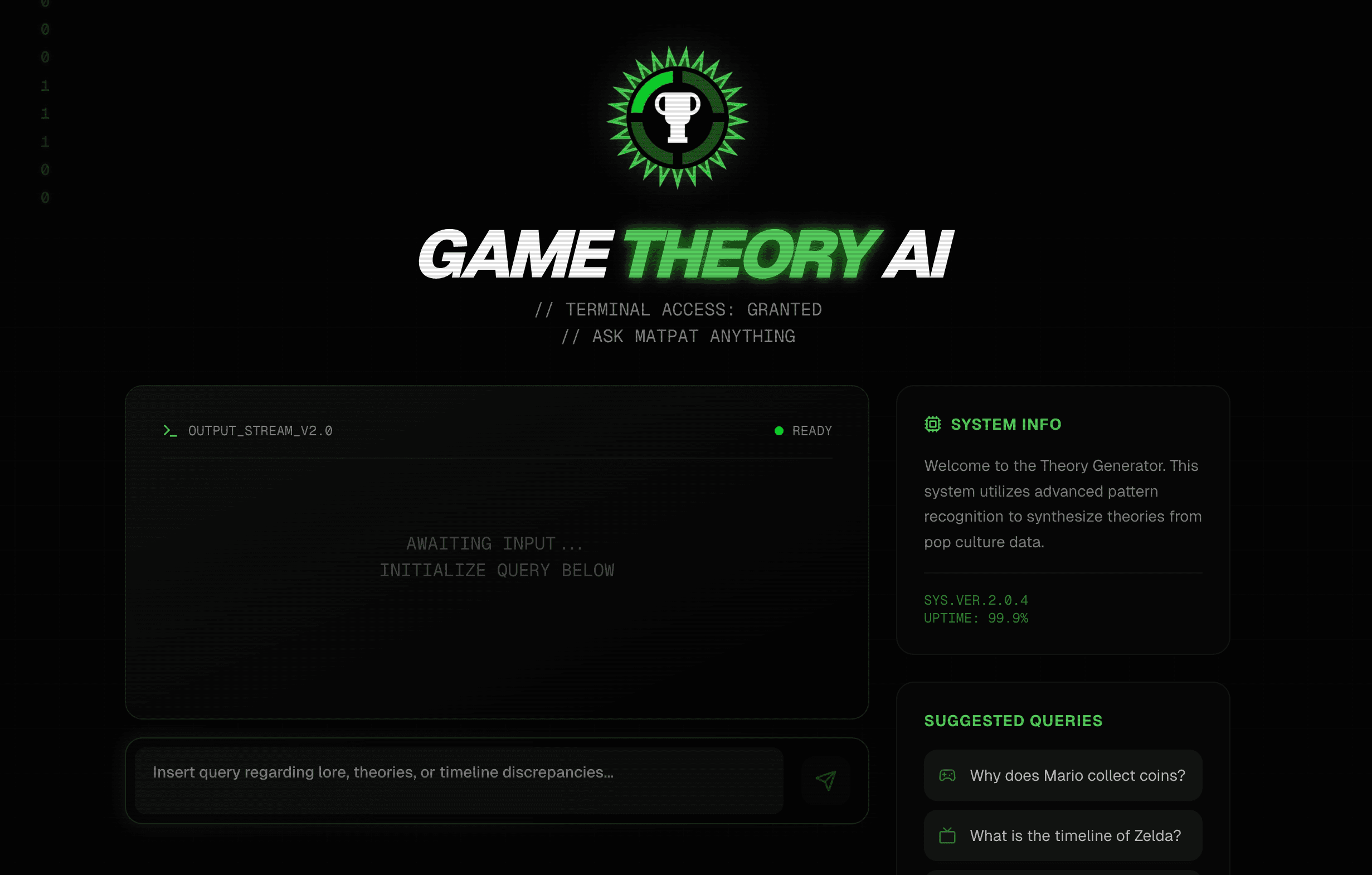 Game Theory Ai - screenshot 1